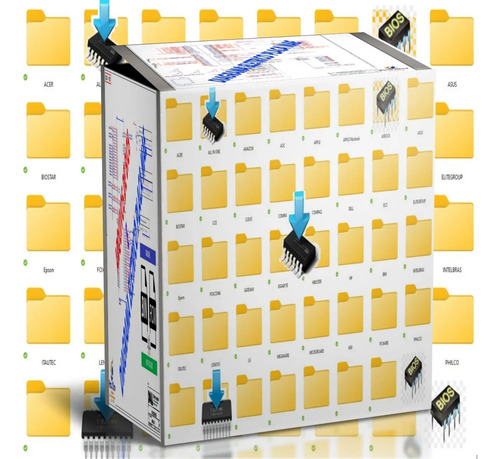 Kit Completo Diagramas Elétricos E Bios, Notebooks E Desktop - Imagem 5