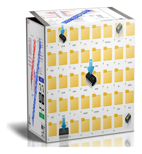 Kit Completo Diagramas Elétricos E Bios, Notebooks E Desktop