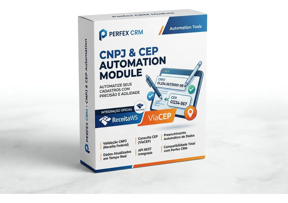 Modulo Auto Preenchimento Cnpj/cep Para Porto Fiscal Crm - Imagem 3